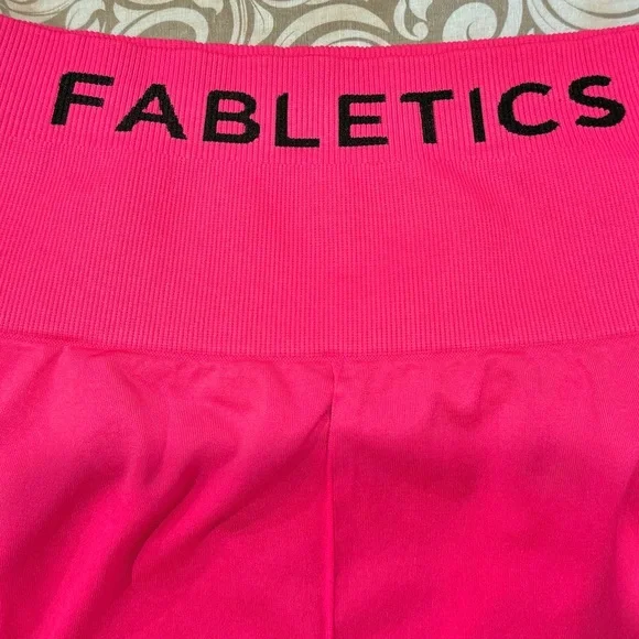 FABLETICS PINK LEGGINGS WOMEN’s size Small S - Picture 14 of 14